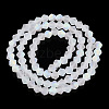 Imitate Austrian Crystal Bicone Frosted Glass Beads Strands LS-GLAA-F029-TM3mm-A13-2