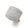 304 Stainless Steel Open Cuff Rings RJEW-K258-08GP-02-2