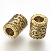 Tibetan Style Alloy Beads X-GLF0834Y-NF-2