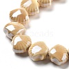 Handmade Porcelain Beads PORC-Q002-01G-3