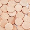 Unfinished Wooden Discs WOOD-WH0030-13-6