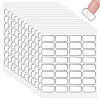 32Pcs Transparent Acrylic Double-sided Adhesive Stickers FIND-WH0290-41B-1