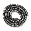 Electroplated Synthetic Non-Magnetic Hematite Beads Strands G-U003-16B-2