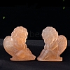 Natural Selenite Carved Healing Angel Stone PW-WG69034-01-1