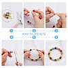 Opaque Solid Color Glass Beads Strands GLAA-FH0001-24-4