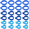 60Pcs 3 Style Silicone Pendant SIL-GF0001-28B-1