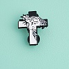 Cross Enamel Pins PW-WG23166-01-1