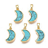 Real 18K Gold Plated Brass Pendants KK-N233-170A-01B-1