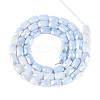 Anti-Tarnish Electroplate Glass Beads Strands X-GLAA-T025-29A-2
