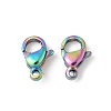 304 Stainless Steel Lobster Claw Clasps STAS-T065-9mm-34RC-1