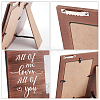 MDF Photo Frames DIY-WH0231-011-4