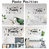 PVC Quotes Wall Sticker DIY-WH0200-011-3