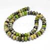 Natural Serpentine Beads Strands G-N0170-001-8.5mm-2