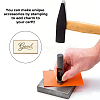 21 Bags Alloy Blank Rectangle Label Tags FIND-FH0017-72D-5