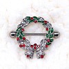 Christmas Theme 316L Surgical Stainless Steel Nipple Nail Rings WGB4C2C-03-1