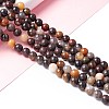 Natural Brecciated Jasper Beads Strands G-M381-01A-3