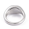 Non-Tarnish Unisex 304 Stainless Steel Finger Rings X-RJEW-K233-11B-P-2