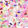 Baking Paint Glass Seed Beads SEED-A033-04N-3