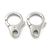 Non-Tarnish 304 Stainless Steel Lobster Claw Clasps STAS-O002-02P-1