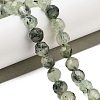 Natural Prehnite Beads Strands G-C150-B02-01-1