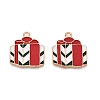 Christmas Light Gold Plated Alloy Enamel Pendants FIND-T009-05-RS-2