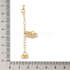 Brass Lobster Claw Clasps KK-K388-61G-3