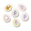 Opaque Resin Cabochons CRES-M014-13-1