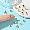 SHEGRACE Brass Green Cubic Zirconia Beads XGRQ4H208-681G-A-4