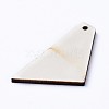 Natural Wood Pendants WOOD-WH0100-35B-2