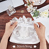 CRASPIRE Bridal Wedding Small Purse Silk pouch ABAG-WH0032-23-3