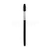 Artificial Fiber Disposable Eyebrow Brush with Plastic Handle MRMJ-PW0003-19-1