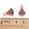 Alloy Enamel Charms X-PALLOY-N0118-250-3