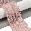 Natural Rose Quartz Beads Strands G-P497-01E-79A-2