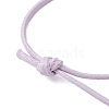 5Pcs 5 Colors Adjustable Waxed Polyester Cord Bracelet Making AJEW-JB01314-01-4