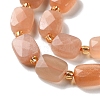 Natural Sunstone Beads Strands G-H061-A02-01-4