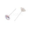 Hypoallergenic Bioceramics Zirconia Ceramic Stud Earrings EJEW-C111-04B-2