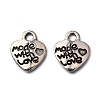 Ideas for Valentines Day Gifts Tibetan Style Alloy Pendants LS-LF0004Y-1