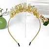 Natural Yellow Quartz Hair Bands PW-WGCBD00-02-1