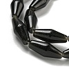 Natural Obsidian Beads Strands G-A223-A03-01-4