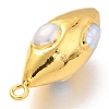 Natural Pearl Pendants KK-G398-02G-3