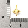 Brass Cubic Zirconia Beads KKB-L215-034G-3