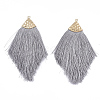 Polyester Tassel Big Pendant Decorations FIND-T042-05-1