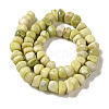 Natural Lemon Jade Beads Strands G-B078-G03-01-3