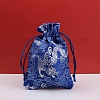 Dragon Print Cloth Pouches PW-WG92519-03-1