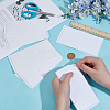 8Sheets 2 Styles EVA Self-adhesive Stickers STIC-GF0001-41-3