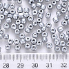 12/0 Baking Paint Glass Round Seed Beads SEED-S036-01A-14-3