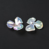 UV Plating Acrylic Beads Caps JACR-S049-02-3