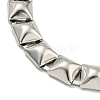 Non-Tarnish 304 Stainless Steel Square Link Chain Bracelets BJEW-S153-02P-2