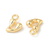 Brass Charms KK-P234-13G-V-2
