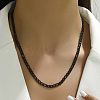 Unisex Hip-hop Brass Chunky Curb Chain Brass Necklaces AE6441-1